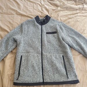 George Heather Gray Fleece-Lined Jacket